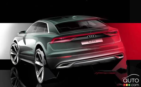 Audi présente une image du nouveau Q8
